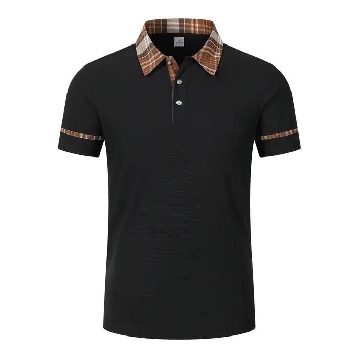 Polo d'été haut de gamme pour hommes, séchage rapide, respirant, décontracté, mode business, sport, 