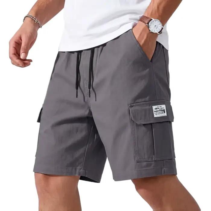 Shorts Bermuda Décontractés d'Été pour Homme, Pantalons Cargo Sportifs Multi-Poches, Shorts de Joggi