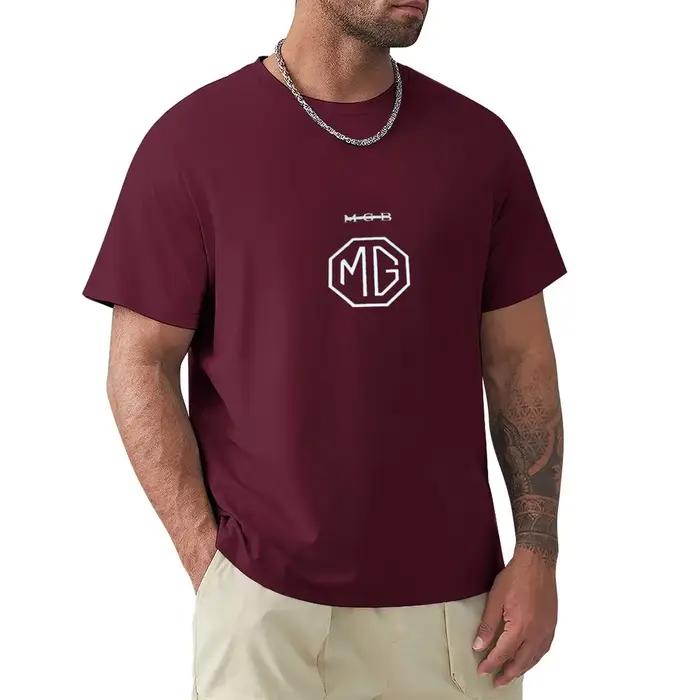 T-shirt Amoureux MG pour Homme, Imprimé Animal, Blanc, Humoristique, Personnalisé