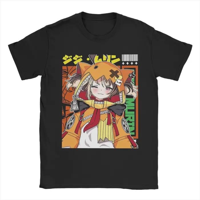 T-Shirt à manches courtes pour hommes, 100% coton, Gigi Murin Justice Hololive, nouveauté, vêtements