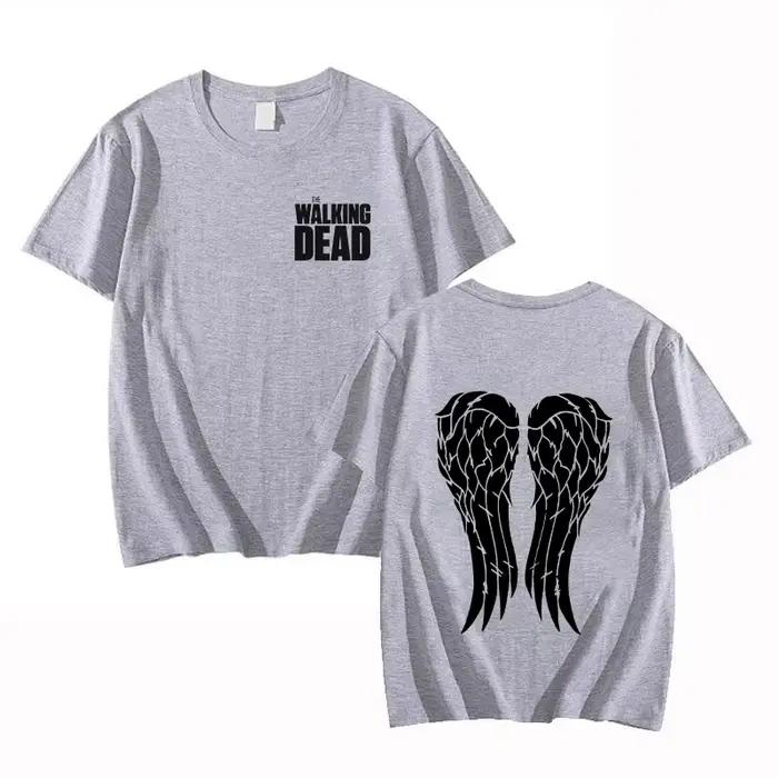Nouveau chaud The Walking Dead T-shirts mode femmes hommes été t-shirt unisexe décontracté à manches