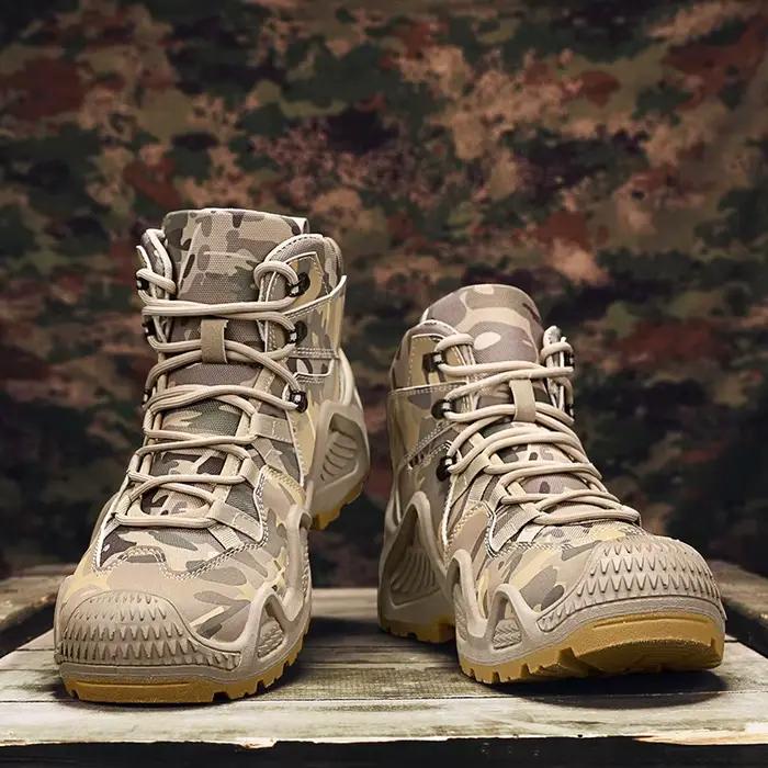 Nouvelles Baskets Décontractées Antidérapantes à Plateforme pour Hommes 2026, Bottes d'Entraînement 