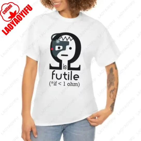 La résistance est futile si moins de 1 Ohm T-shirt classique électricité Borg Star Trek professeur a