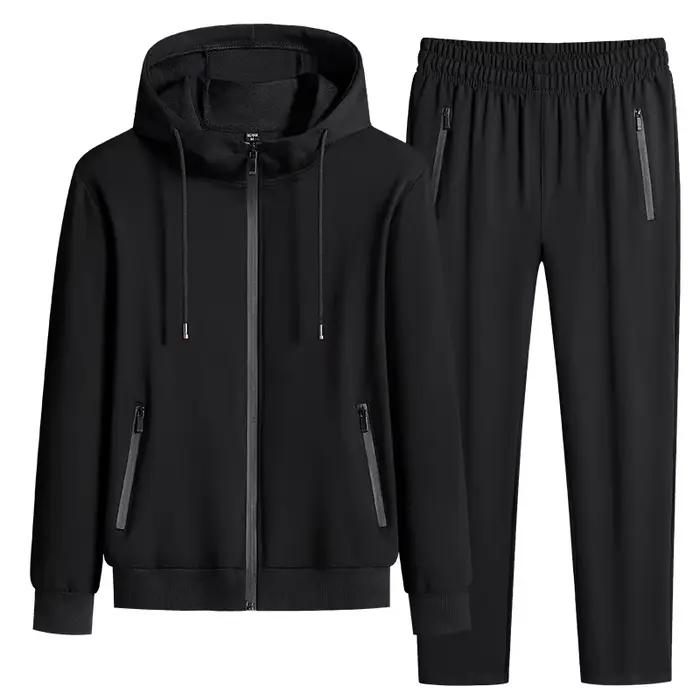 Survêtements grande taille hommes ensembles de vêtements de sport nouveau printemps automne vêtement