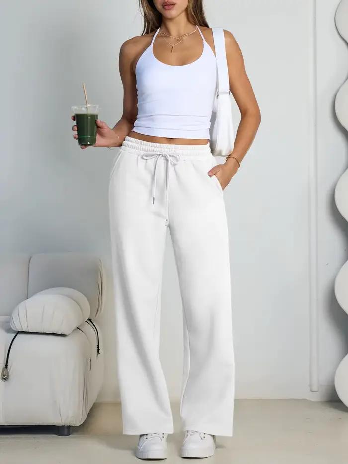 Nouveau Pantalon de survêtement large Harajuku 2026 pour femme, style streetwear, coupe ample et ove