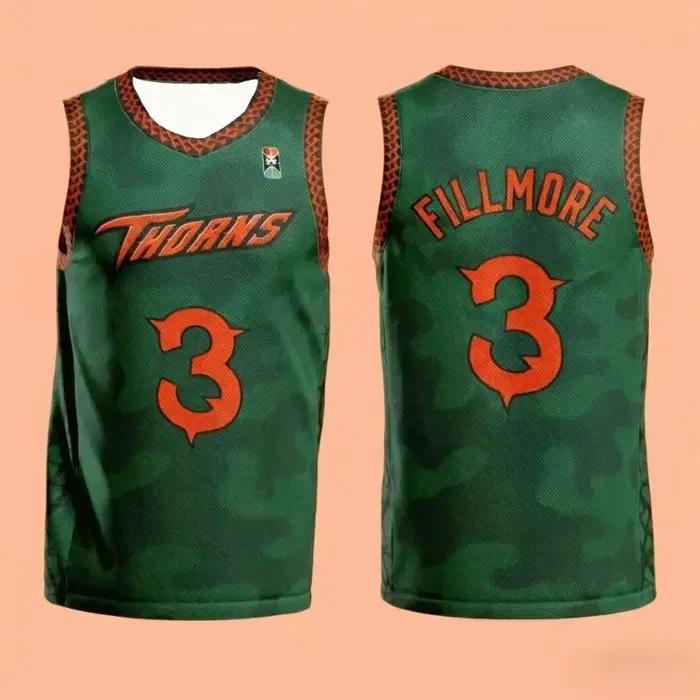T-shirt personnages de film GOAT, T-shirt de basket-ball dessin animé, maillot de sport d'été à séch