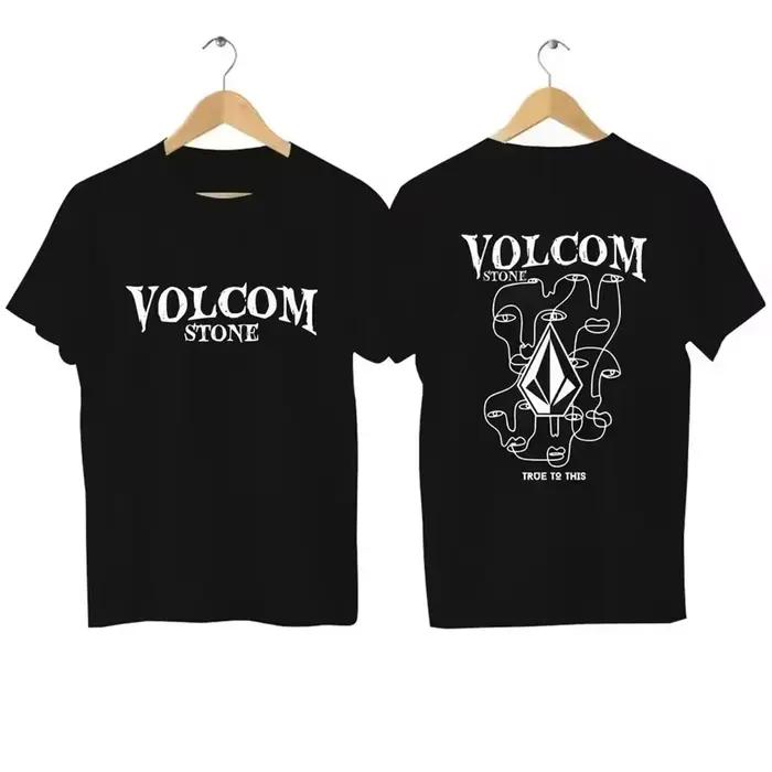 Volcom Stone Graphic Sports Tee-shirt pour homme, nouveauté, col rond, manches courtes, imprimé, pul