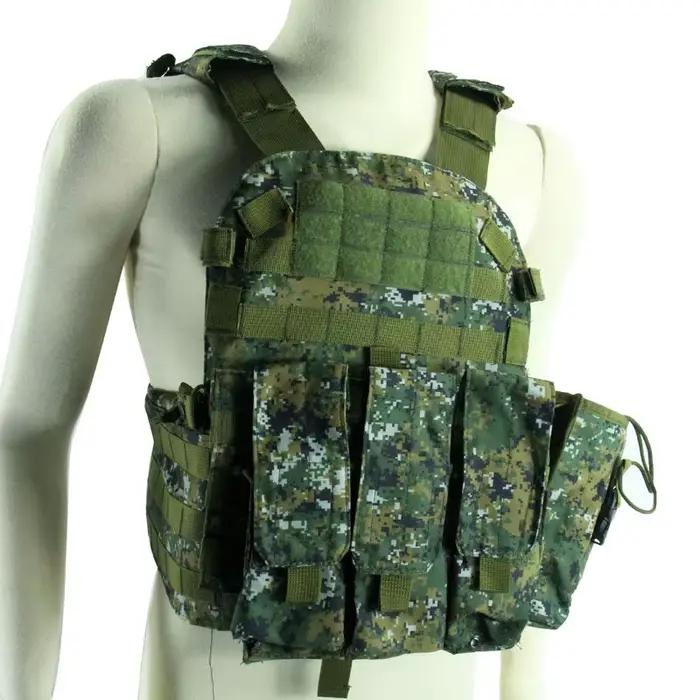 Veste tactique de camouflage numérique modèle 6094, pour l'entraînement