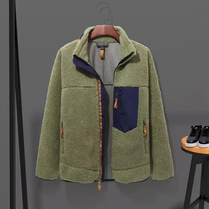 Doudounes coupe-vent et confortables pour hommes, haut chaud, pull en duvet, agneau, sourire, sous-m