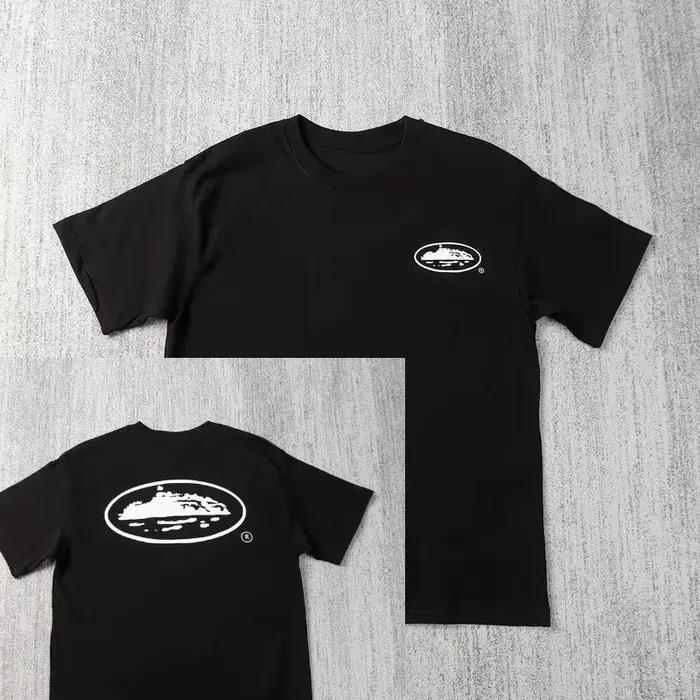 T-shirt classique tendance avec logo, 100% coton, tee-shirt graphique pour homme et femme, streetwea