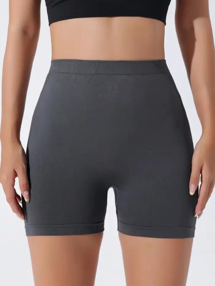Short de Yoga taille haute sans couture d'Europe et d'amérique, pantalon de Fitness pour le serrage 