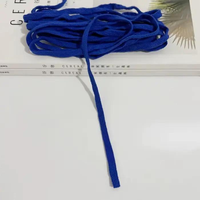 5 mètres tressé cordon plat pantalons de survêtement à capuche cordon corde remplacement bricolage v