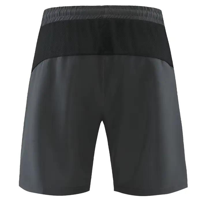 Short de course en Patchwork pour hommes, Short d'entraînement, poches zippées, sport, séchage rapid
