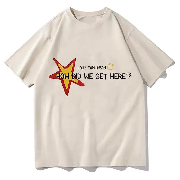 T-shirts unisexes pour fans de Louis Tomlinson How Die We Get Here, cadeau, t-shirt de la tournée 20