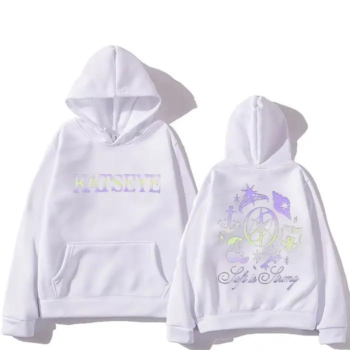 Katseye mode sweat à capuche hommes femmes 2025 surdimensionné à manches longues vêtements pulls déc