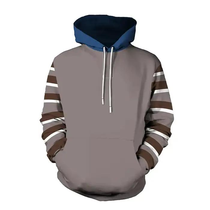 Creepypasta-Sweat à capuche 3D Anime pour homme, pull décontracté, veste ci toby, costume de cosplay