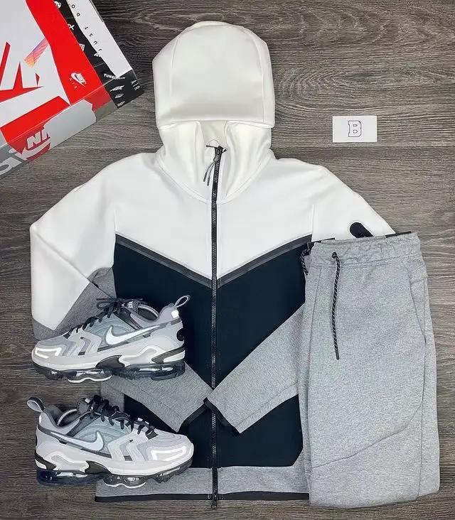 2025 nouvelle combinaison de jogging pour hommes, pull, sweat à capuche, veste, pantalon de survêtem