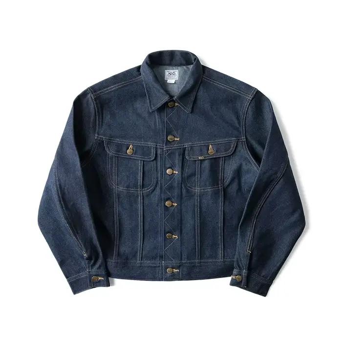 Veste en jean sanforisée de 13,5 oz, coupe courte, vintage des années 1970, Cowboy Rider, vêtements 