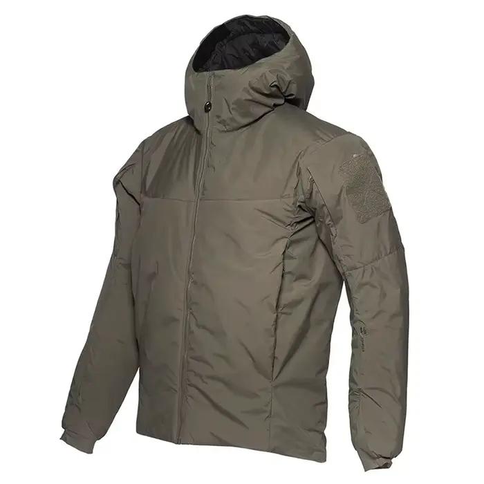 Lea 2-Veste en coton épais pour hommes, imperméable, sweat à capuche coupe-vent, étiquette argentée,