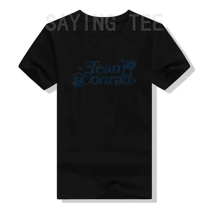 Team Conrad Floral Humor Graphic Tee, The Summer I Turned Aole, Funny Movie Tee, Y-Letters Printed S