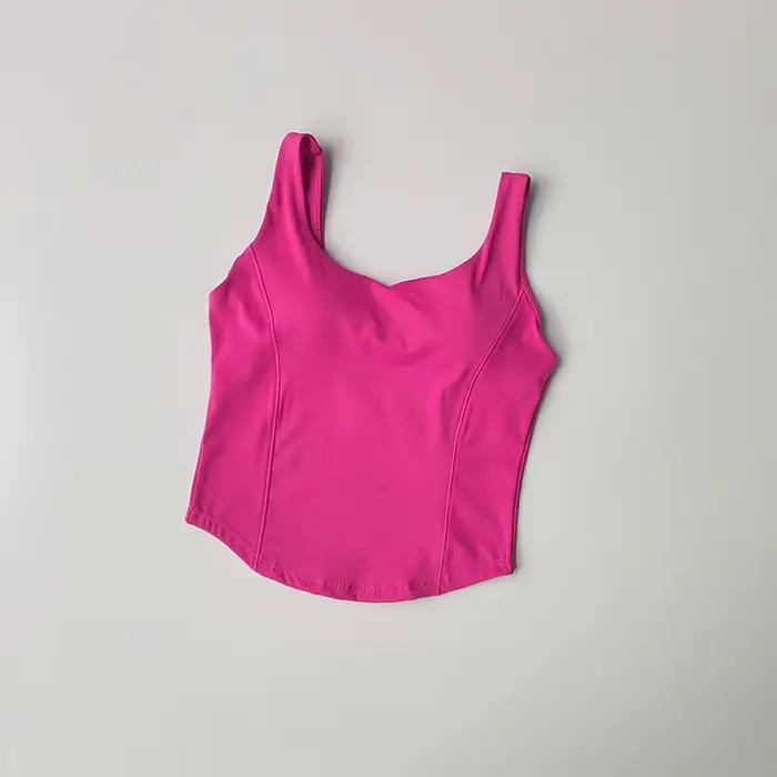 Débardeur de Fitness à dos haute résistance pour femmes, soutien-gorge de sport antichoc, haute élas