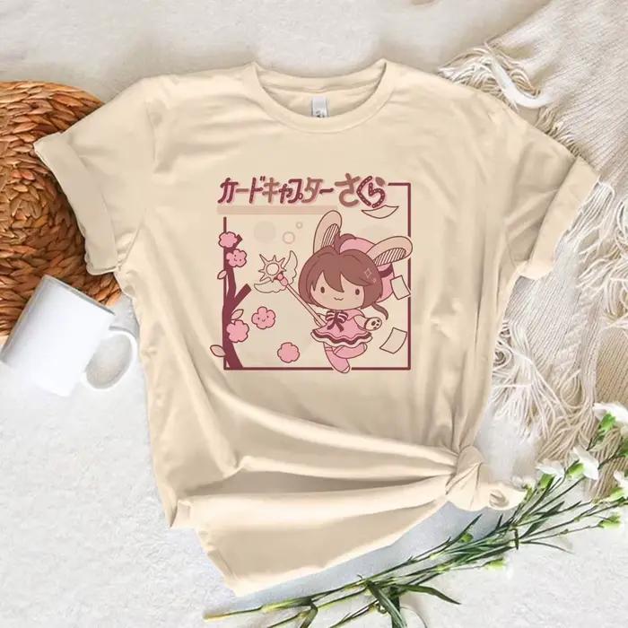 Madoka Magica t-shirt femmes Y2K streetwear anime t-shirts femme anime vêtements