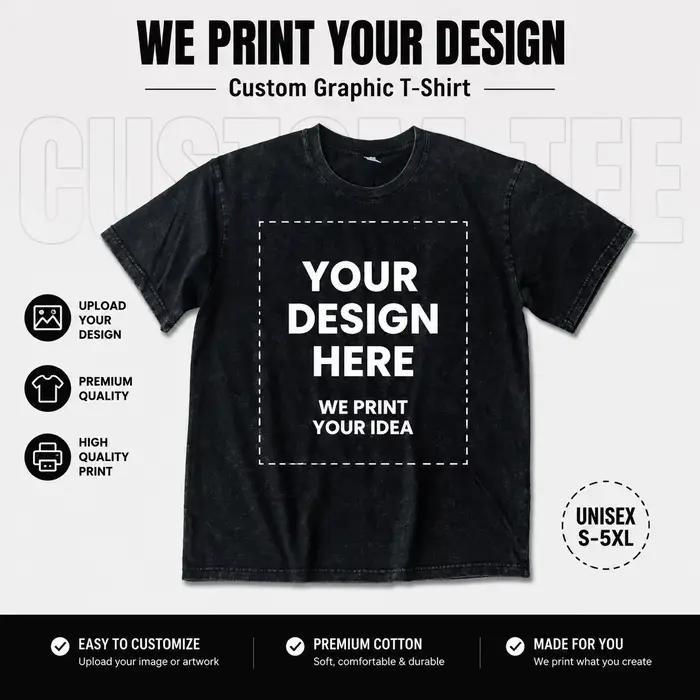 T-shirt personnalisé, personnalisez votre design, impression graphique, tee-shirt photo DIY, tee-shi