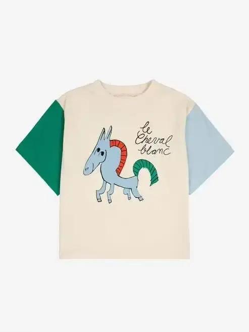 T-shirts pour enfants 24 Styles classiques pour garçons et filles T-shirts en pur coton pour enfants