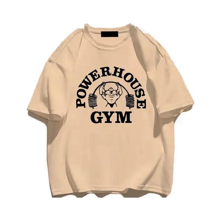 T-shirt imprimé graphique pour hommes et femmes, T-shirt de sport d'été, 100 coton, respirant, haute
