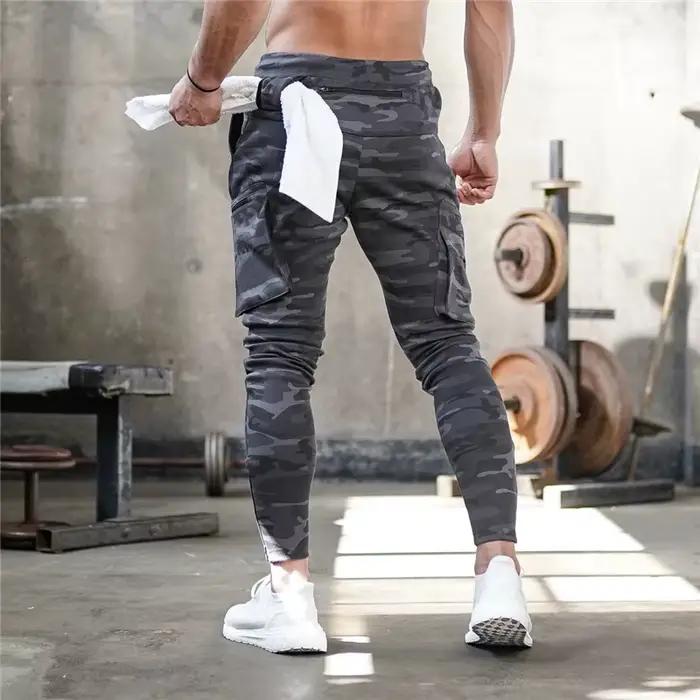 2023 nouveaux hommes pantalons pantalons de survêtement homme gymnases entraînement Fitness pantalon