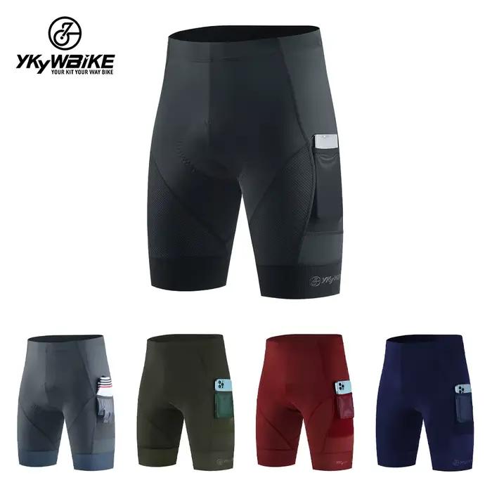 YKYWBIKE short de vélo rembourré de sport pour hommes short de vélo de cyclisme pantalon de vélo de 
