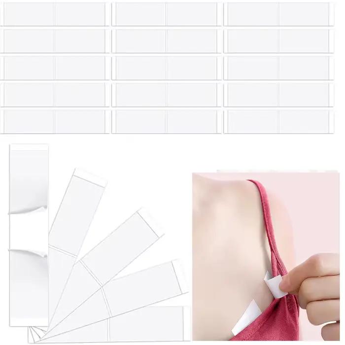 Ruban adhésif double face pour femme, tissu transparent invisible, vêtements et corps toute la journ