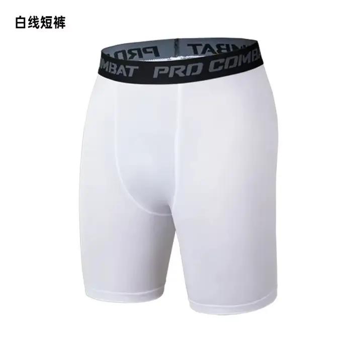 Leggings de sport pour hommes, shorts à bascule, à séchage rapide, pour fitness commandé, course, at