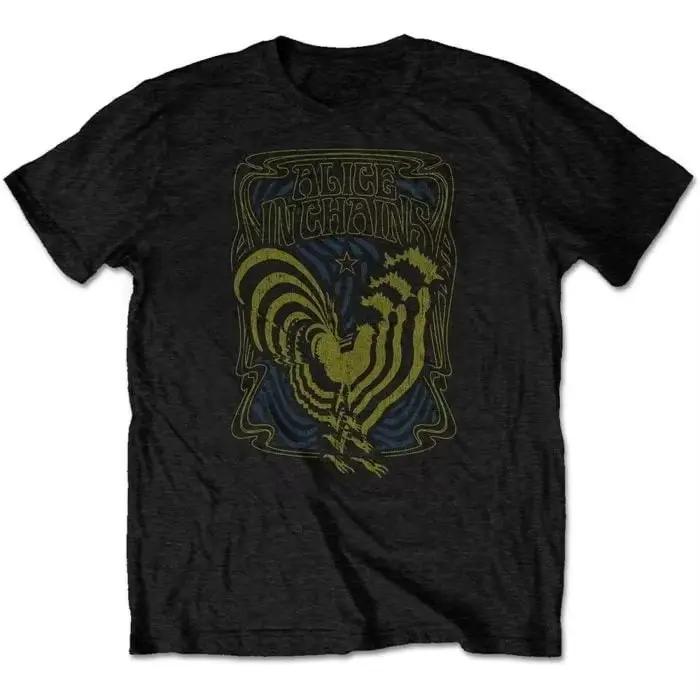 T-shirt graphique Alice in Chains Anatomical Heart, 100% coton, imprimé Grunge Rock, unisexe, style 