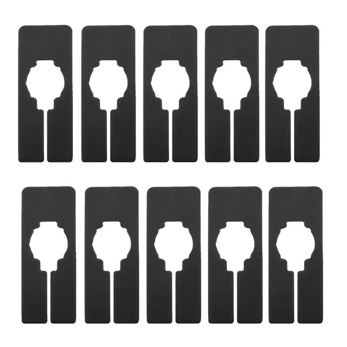 Séparateurs de placard pour étagères, 10 pièces/20 pièces, support de séparation en plastique pour v
