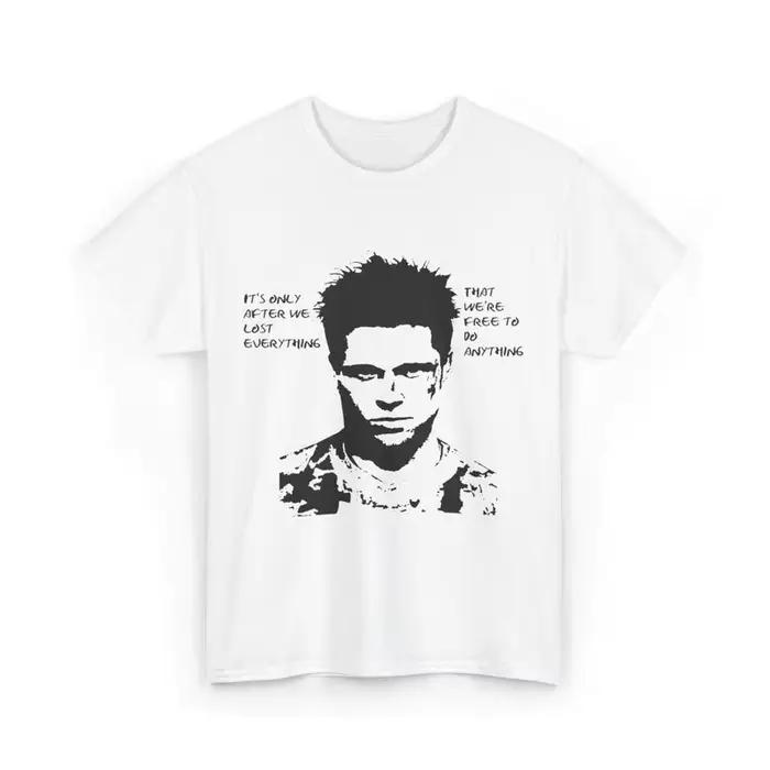 T-shirt Fight Club - Unisexe - Tee-shirt graphique tendance - Style