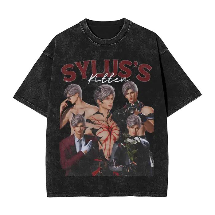 Gojo Sylus fille dîner Zayne amour Deepspace T-Shirt à manches courtes Vintage T-Shirt été décontrac