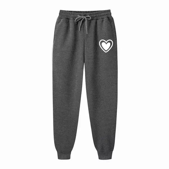 Femmes pantalons noir Jogging pantalons de survêtement femmes Baggy pantalons de sport gris survêtem