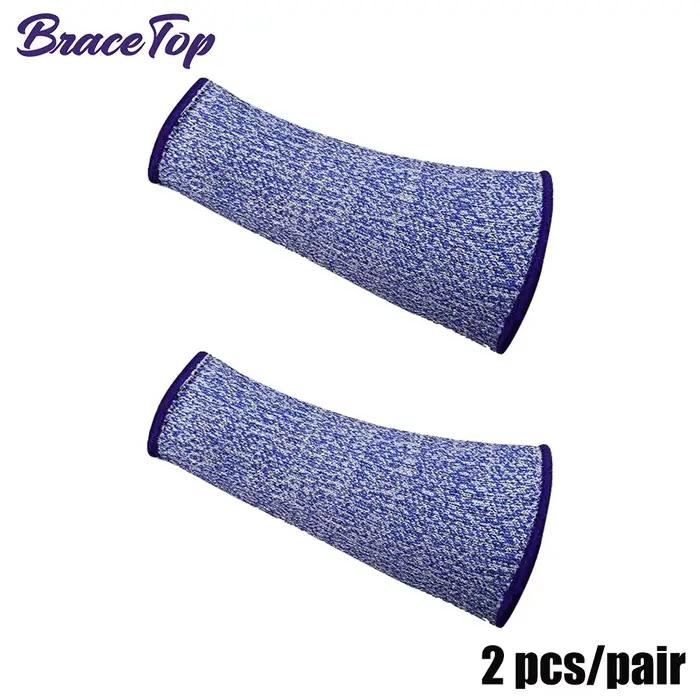 BraceTop Protecteurs de bras pour coupe de ecchymoses, protecteurs de manchons de bras résistants à 