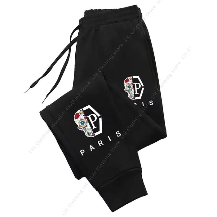Pantalon de jogging de luxe pour femme, design esthétique, en molleton, nouvelle collection 2026, ta
