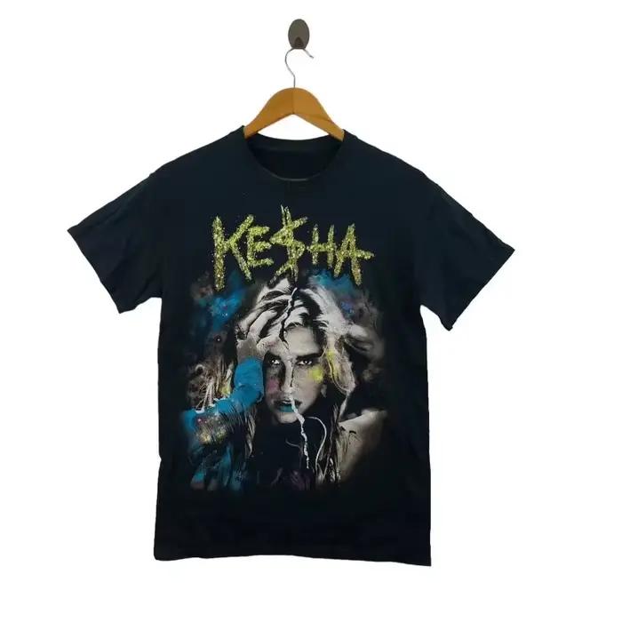 Kesha 2011 Cannibal Get Sleazy Travel T-shirt pour hommes et femmes, mode décontractée quotidienne