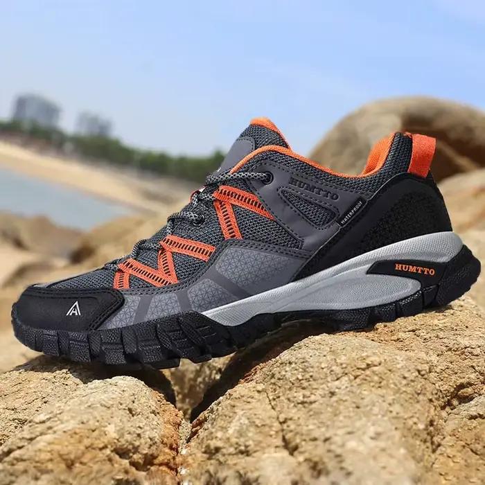 HUMTTO chaussures de randonnée hommes escalade en plein air Camping bottes de chasse chaussures de T