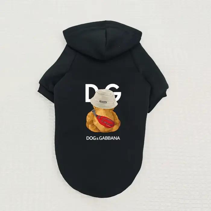 Nouveau Sweat à capuche pour animaux de compagnie ours en peluche imprimé petit moyen chien hiver ma