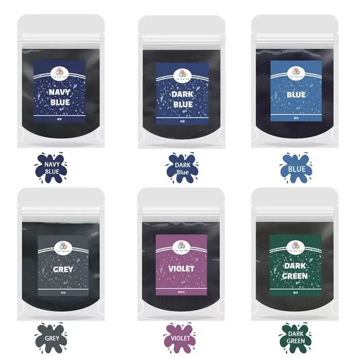 Poudre de Teinture en Tissu pour Vêtements Anciens, Pigments Reconditionnés, Changement de Documents