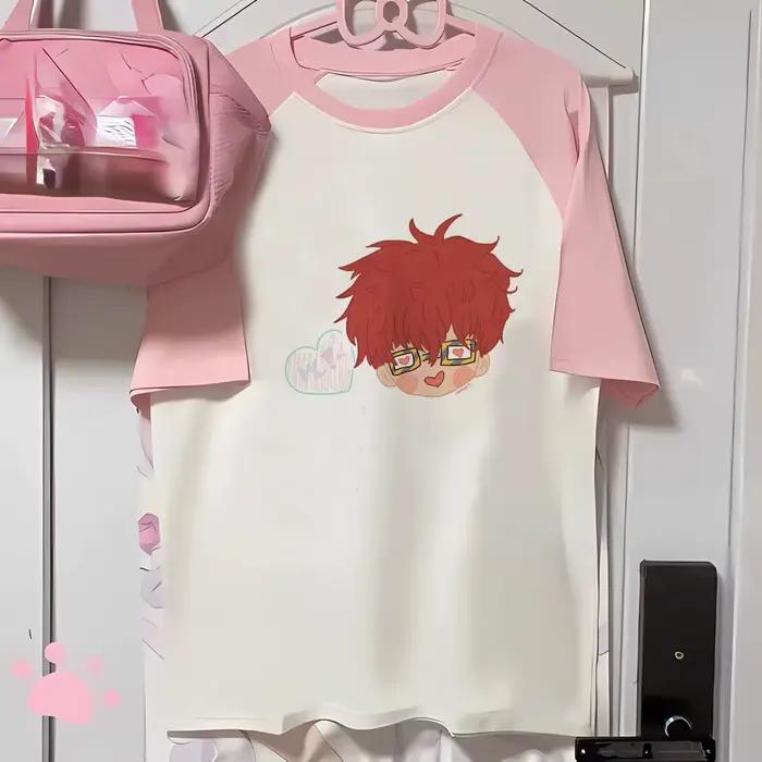 Mystic Messenger Économie pour femmes, mélange de créateurs, vêtements actifs, t-shirt 600, vêtement