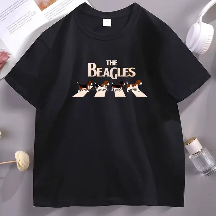 T-shirt The Beagles pour maman de Beagle, T-shirt pour amoureux des chiens, T-shirt drôle pour maman