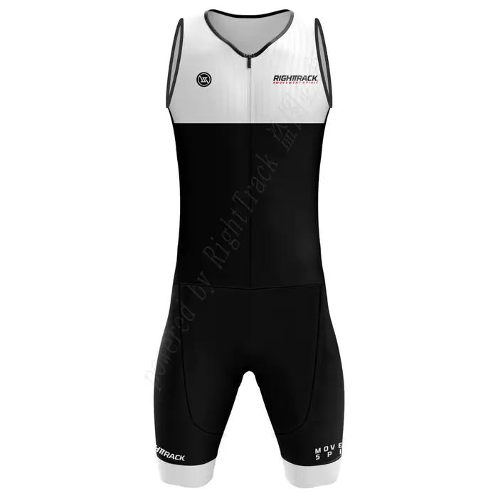 Combinaison en fibre Trisuit pour hommes, Couette mondiale, Vêtements de natation, Cyclisme, Course 