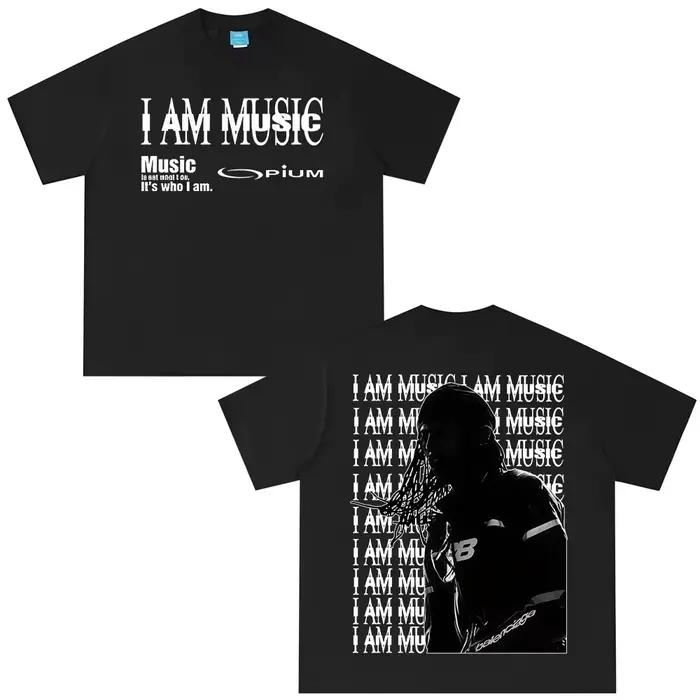 Rappeur Playboi Carti je suis musique T-shirt opium Ken Carson narcissiste t-shirts hommes femmes Hi