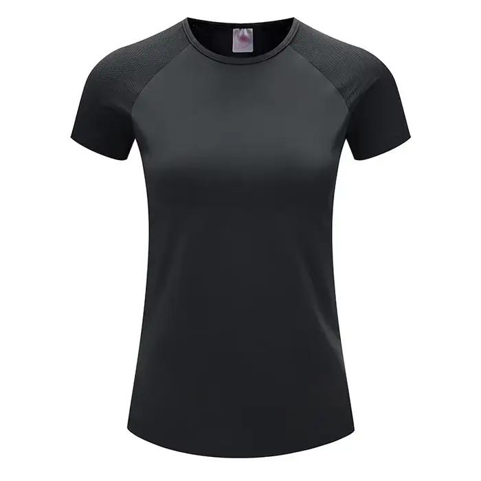 Hauts de course à séchage rapide pour femmes, sweat-shirt serré, Fitness, Yoga, Jogging, T-Shirts de