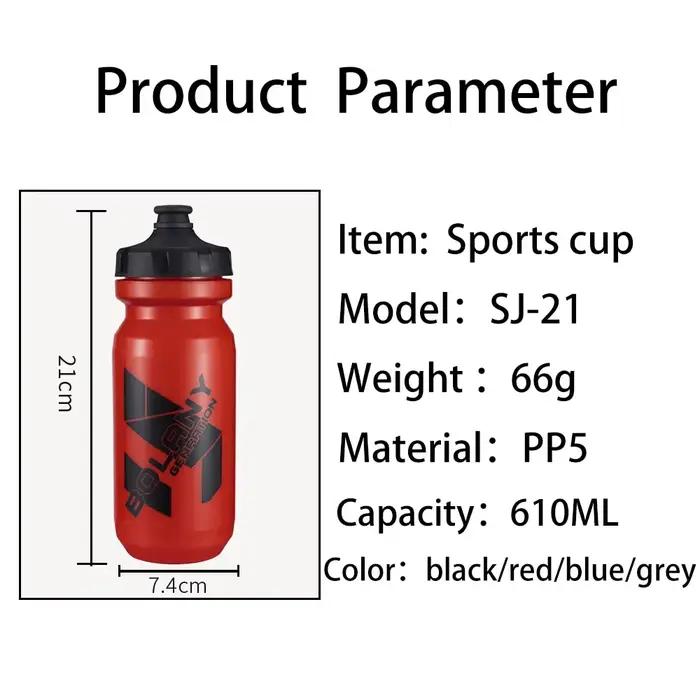 Vélo Bouteille D'eau 610ML PP5 Léger Sports de Plein Air Portable Vélo Bouilloire Montagne Vélo De R